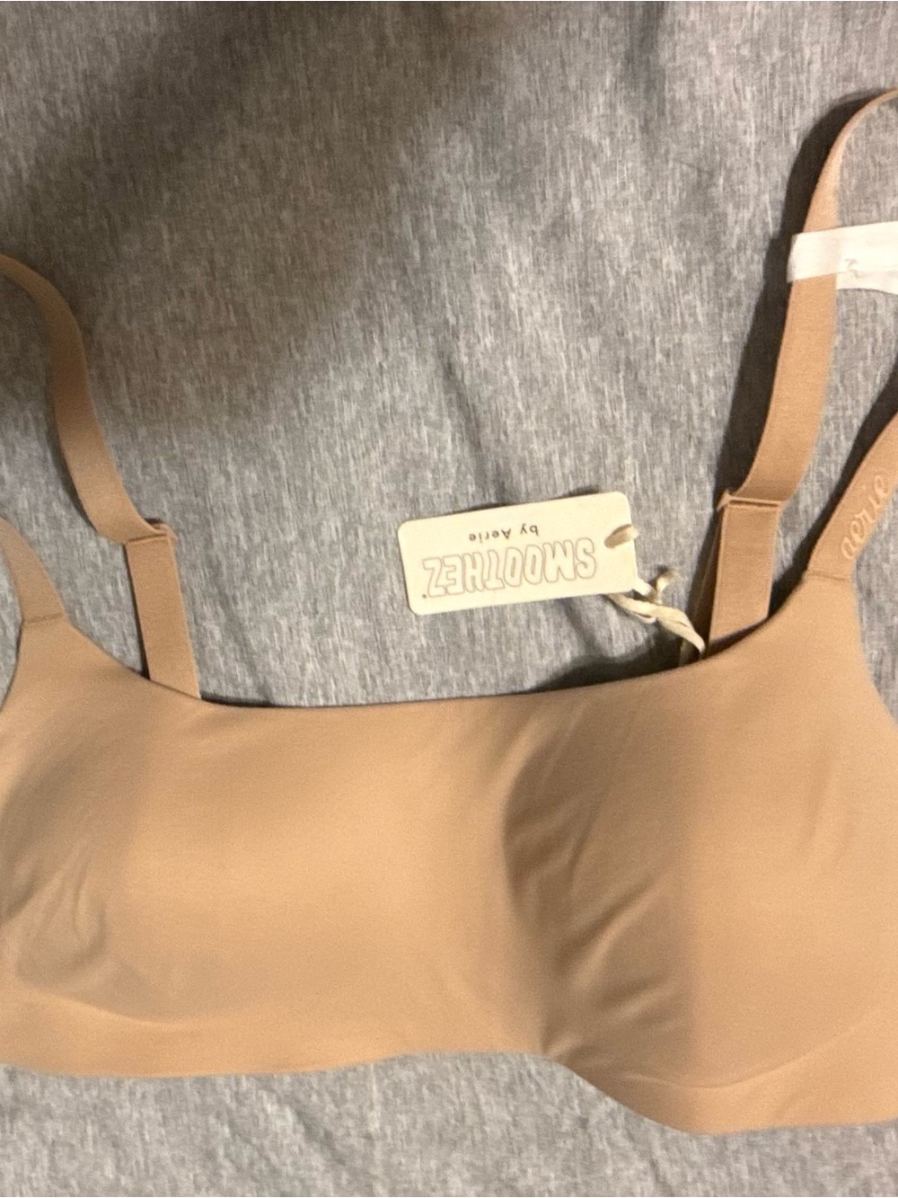 NWT Aerie Smoothez Seamless Bra in Nude size small